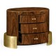Small oval chest of drawers