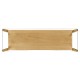 Architects Console Table with Drawers Ang Glass Top