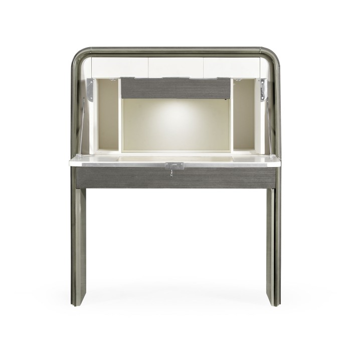 Grey Italian Secretary’S Desk