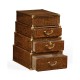 Choc faux Croc valise table
