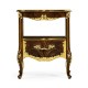 Mahogany & Gilded Nightstand