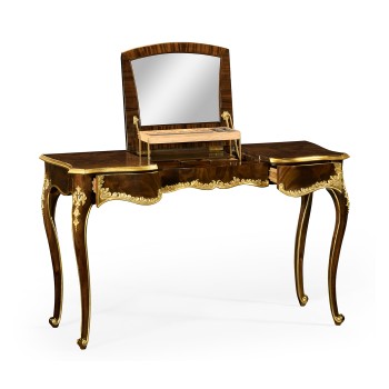 Dressing table with gilt carved detailling
