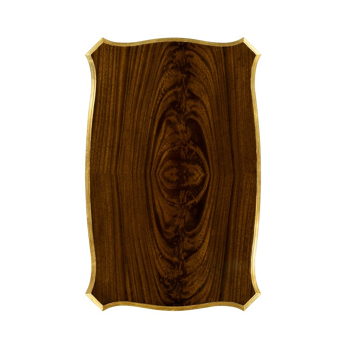 End table with gilt carved detailling