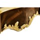 End table with gilt carved detailling