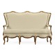 Classical Bench with Gilt Carved Detailing