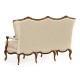 Classical Bench with Gilt Carved Detailing