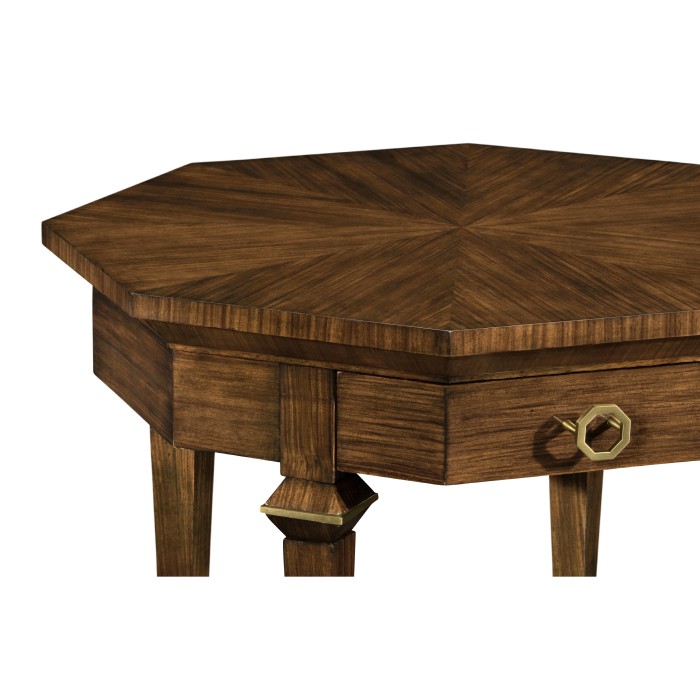 Octagonal Calista Lamp Table