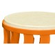 Persimmon Side Table with Reversible Top