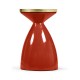 Round Emperor Red & Charcoal Wine Table