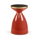Round Emperor Red & Charcoal Wine Table
