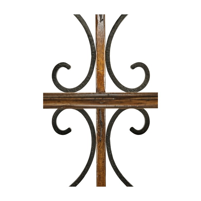 Four-Tier Étagère in Rustic Walnut