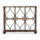 Two-Tier Étagère in Rustic Walnut