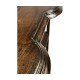 Two-Tier Étagère in Rustic Walnut