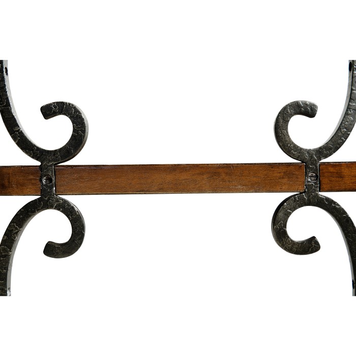 Two-Tier Étagère in Rustic Walnut