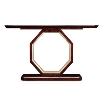 Black Eucalyptus Console Table