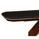 Console table with black marble top