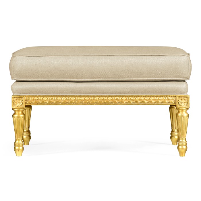 Versailles Gold-Leaf Footstool