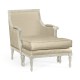 Country Greige Footstool