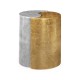 Circular Two-Piece Yin & Yang Gilded & Silver Drinks Table