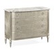 Silver Espresso Chest of Drawers
