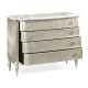 Silver Espresso Chest of Drawers