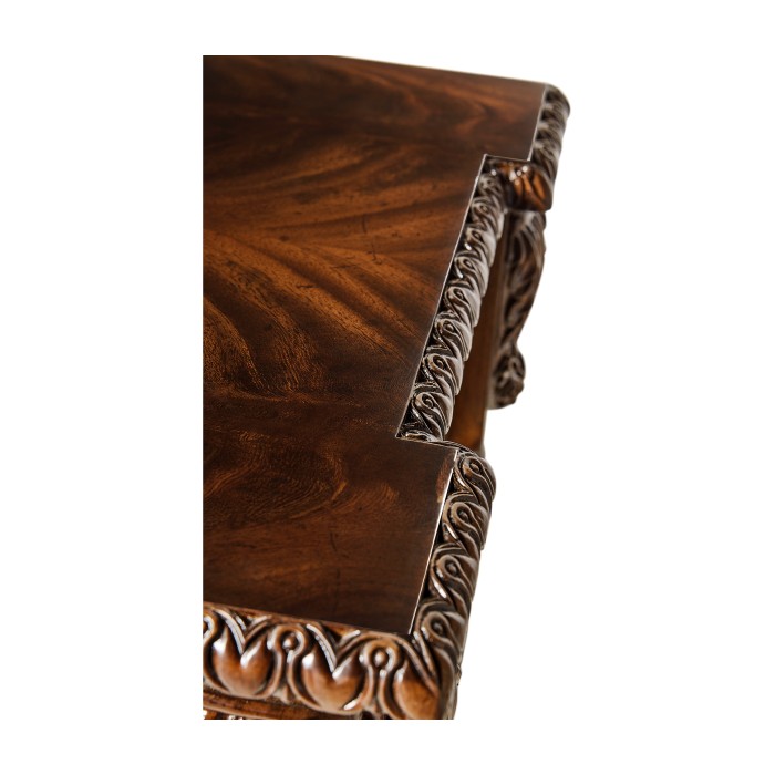 Rectangular Buckingham Console Table