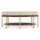 Octagonal Calista Cocktail Ottoman