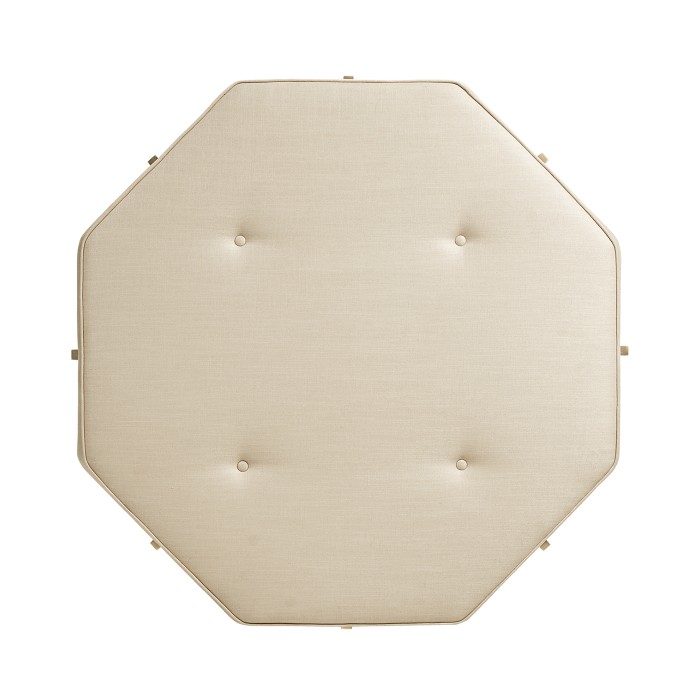 Octagonal Calista Cocktail Ottoman