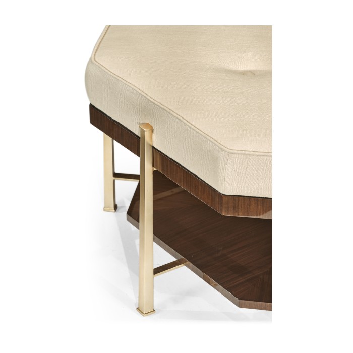 Octagonal Calista Cocktail Ottoman