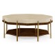 Octagonal Calista Cocktail Ottoman