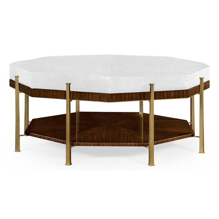 Octagonal Calista Cocktail Ottoman