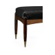Contemporary Hyedua & Ebonised Stool