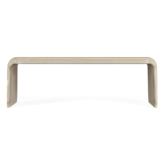 Brown Italian layer coffee table