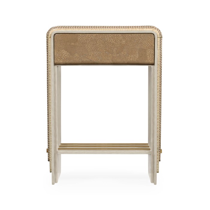 Brown Italian layer end table