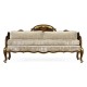 Bedroom Bench with Gilded Carving