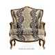 Bergère Arm Chair with Gilded Carving