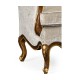 Bergère Two Seater Sofa with Gilded Carving
