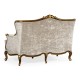 Bergère Two Seater Sofa with Gilded Carving