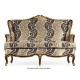Bergère Two Seater Sofa with Gilded Carving
