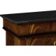 Regency mahogany sideboard with brass handles
