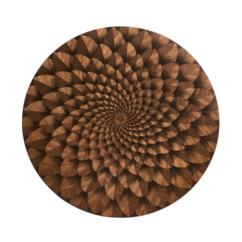 Feather Inlay Coffee Table