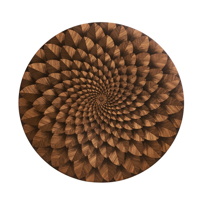 Feather Inlay Coffee Table