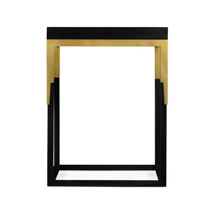 Square Natural Walnut Tray Table