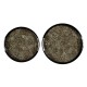 Duo Circular Black Eggshell Tray