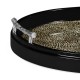 Duo Circular Black Eggshell Tray