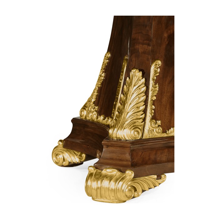 Dining Table with Gilt Carved Molding 79