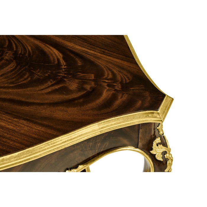 Side table with gilt carved detailing