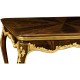 Interchangeable Breakfast/Games table with gilt carved detailing