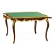 Interchangeable Breakfast/Games table with gilt carved detailing
