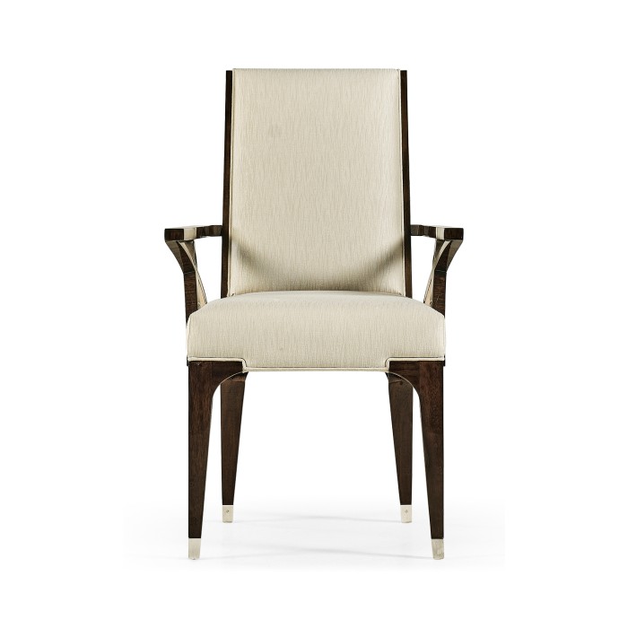 Black Eucalyptus Dining Arm Chair